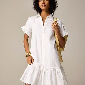 J.Crew NWT Amelia Knee Length Shirt Dress
